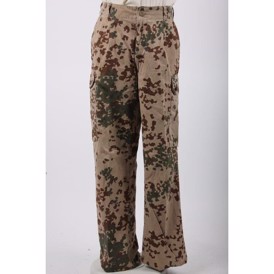 Camouflagebukser, Tysk tropentarn, Brugt, 90 cm